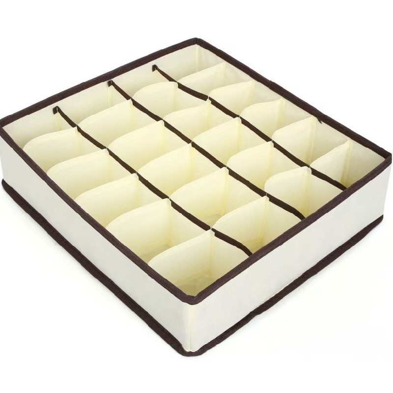 クロスボーダー引き出し生地下着収納ボックス靴下下着収納パーティション家庭用大容量整理ボックスAmazon|undefined