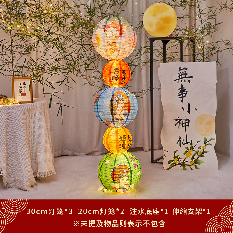 提灯、中秋節、中秋節シーンの装飾、雰囲気、儀式、発光、中国風ショッピングモール、屋外活動|undefined