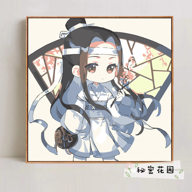 Moaodiantianguan デジタル油絵 diy 手作りデジタル着色漫画アニメーション減圧装飾画メーカー卸売|undefined