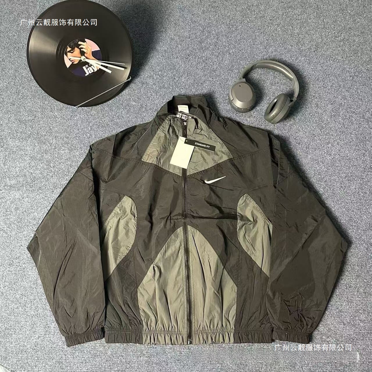 Embroidered spring and autumn jacket for men and women, Japanese-style patchwork, thin, loose, casual jacket, Korean version, versatile sports top