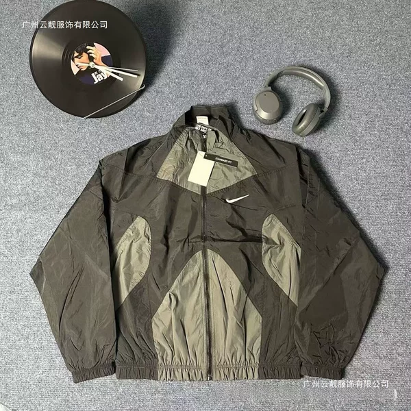 Embroidered spring and autumn jacket for men and women, Japanese-style patchwork, thin, loose, casual jacket, Korean version, versatile sports top