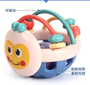 Cross-border newborn baby toys newborn rattle 6 to 12 months baby grasping 0-1 years old early education educational grasping
