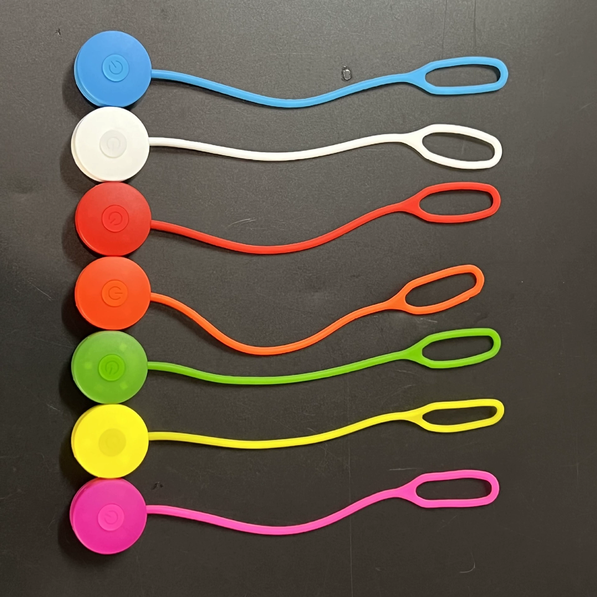 Светодиодный светящийся фонарь для рюкзака, силиконовый, для ночного бега, сигнальный, для походов, кемпинга, палатки, оптовая продажа с завода