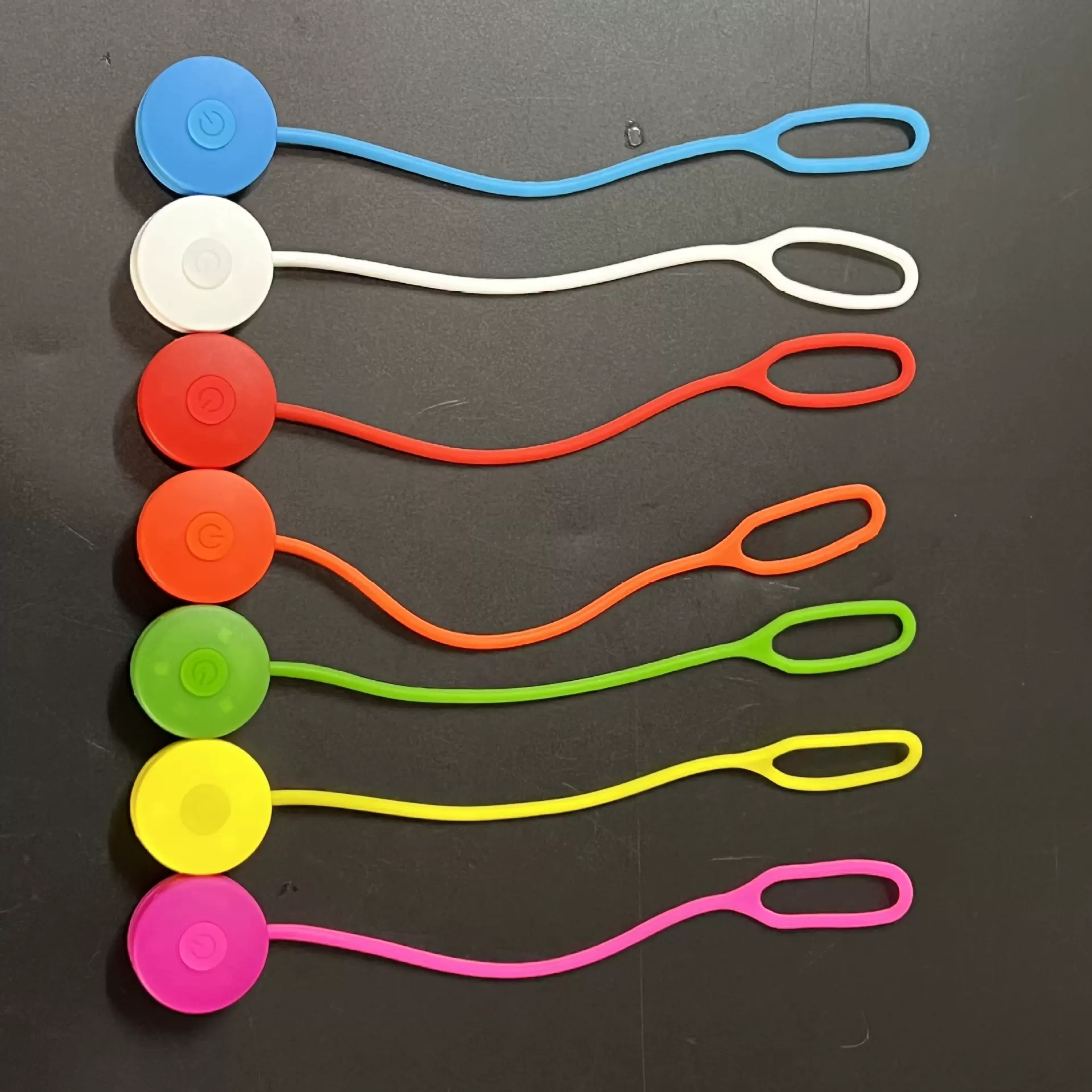 led发光背包灯硅胶夜跑安全警示灯徒步户外露营帐篷灯工厂批发