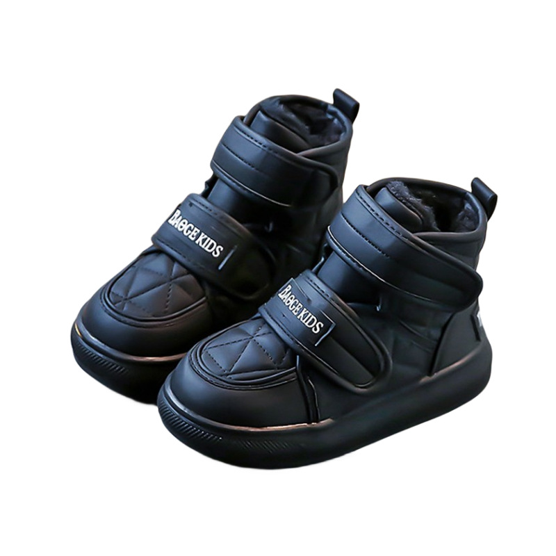 Neve per ragazzi inverno 2023 nuovi stivali caldi alti per bambini, scarpe di cotone impermeabili e antiscivolo,_voghion.com