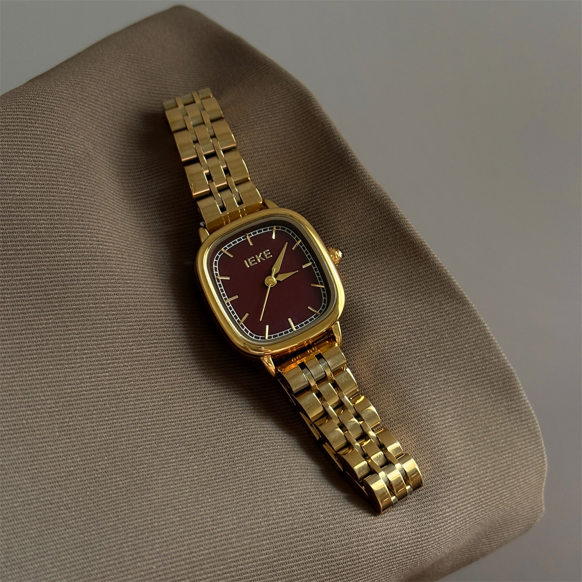 Casual Luxurious Square Mens Pearl Necklace Quartz Watch display picture 15