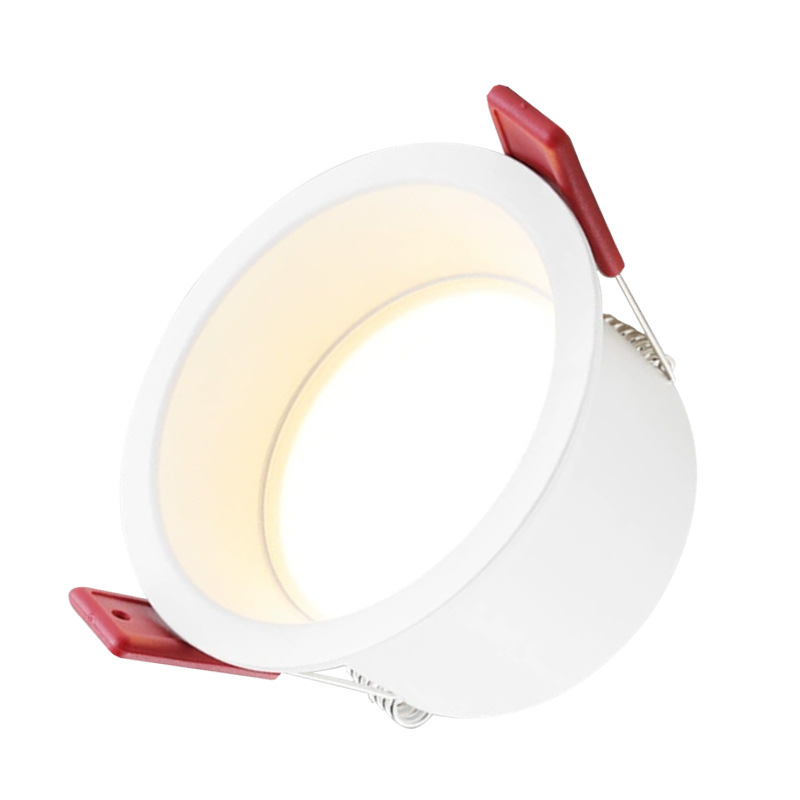 Sin iluminación de la lámpara principal lado estrecho downlight luz de lujo hogar incrustado taza profunda antideslumbrante sala de estar proyector de techo