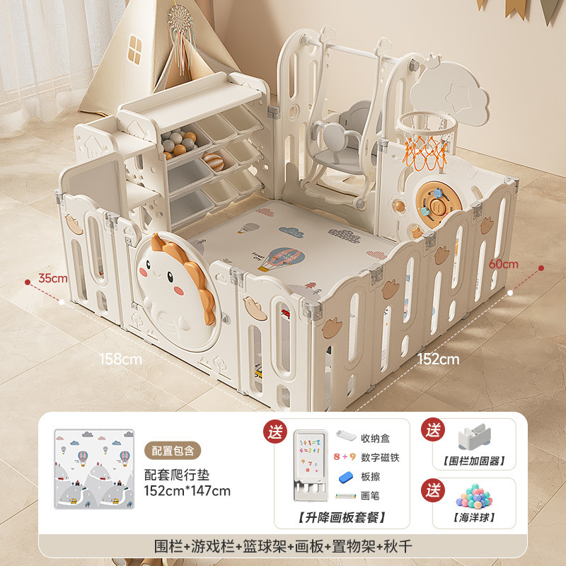 Baby juego valla valla protector de bebés esterilla de rastreo interior niños hogar sala de estar seguridad juguetes para niños pequeños