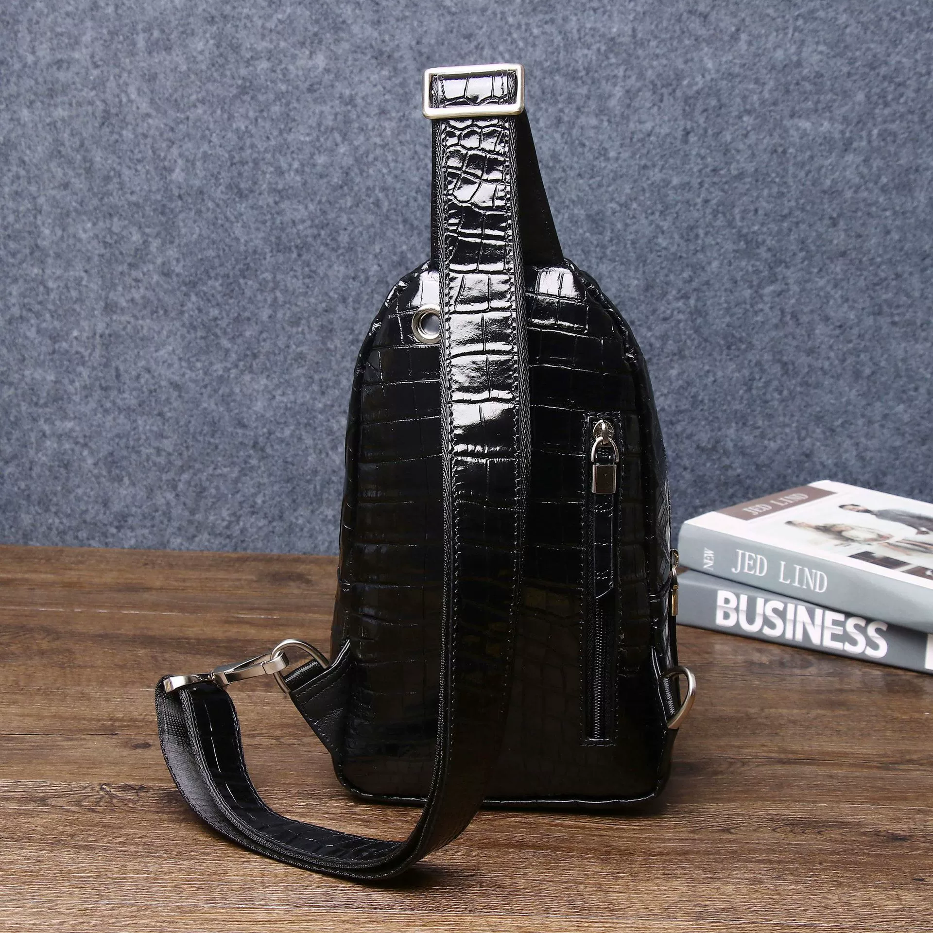 Черепная сумка (Chest bag), ремень сумки для путешествий, крокодил, обновленная версия, оптовая