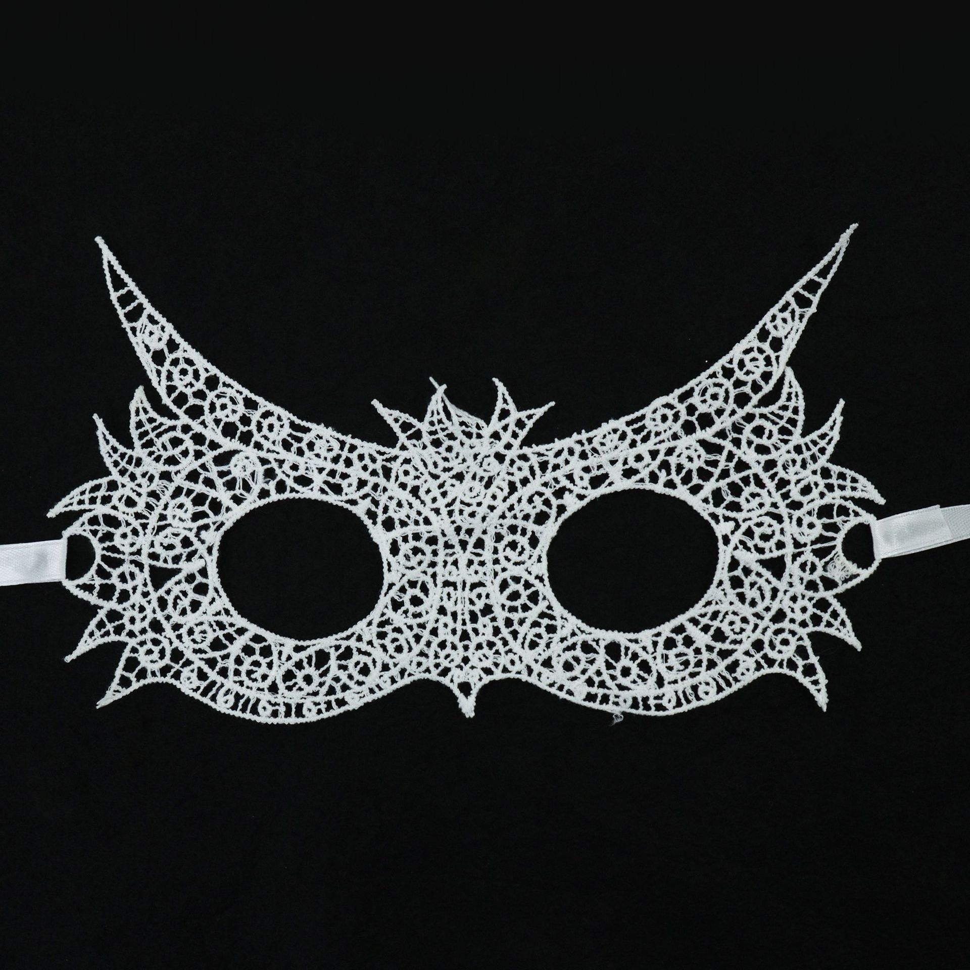 Carnaval máscara de encaje de venta transfronteriza máscara de maquillaje de fiesta de baile máscara de encaje amorfa máscara TK