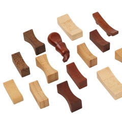 メーカー竹質箸枕卸売りホテル家庭用創意箸棚彫刻ロゴ鶏翅木箸棚箸ホルダー