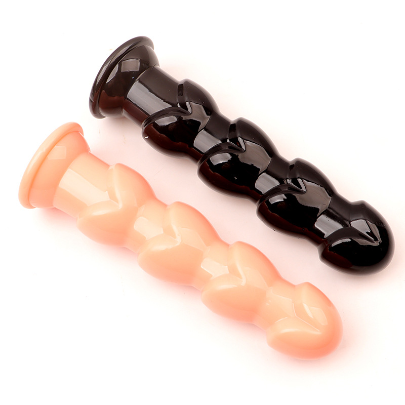 Suction Cup Dildo with Harness-Free Wearable Base, TPE Anal and Vaginal Trainer — detail image 6
