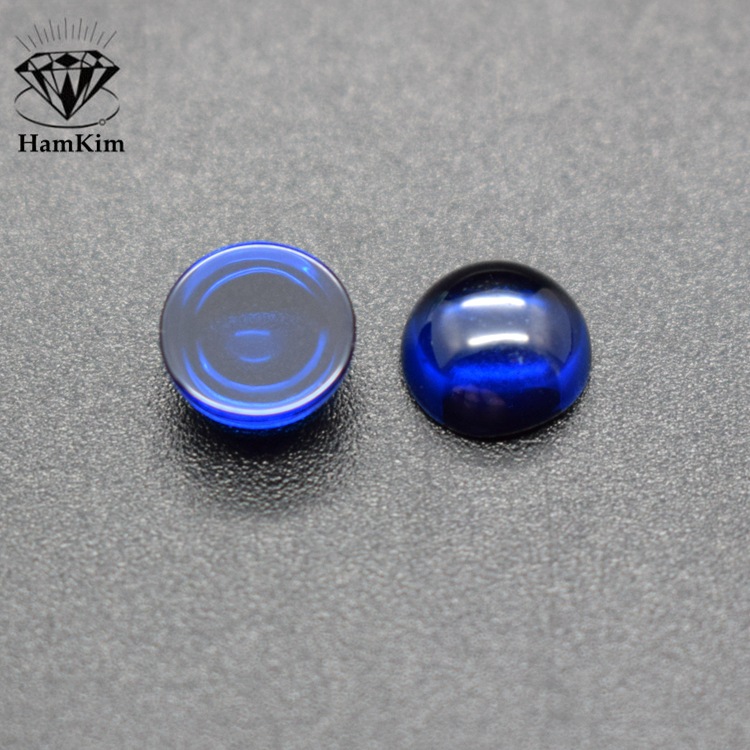 圆形 平底尖晶蓝