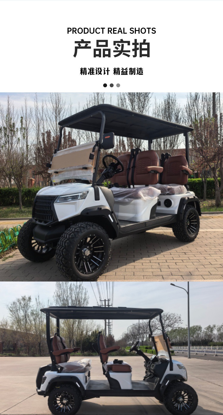 Golf Carts for Foreign Trade, Tourist Attractions, Hotels, and Guesthouses; Electric Golf Sightseeing Vehicles