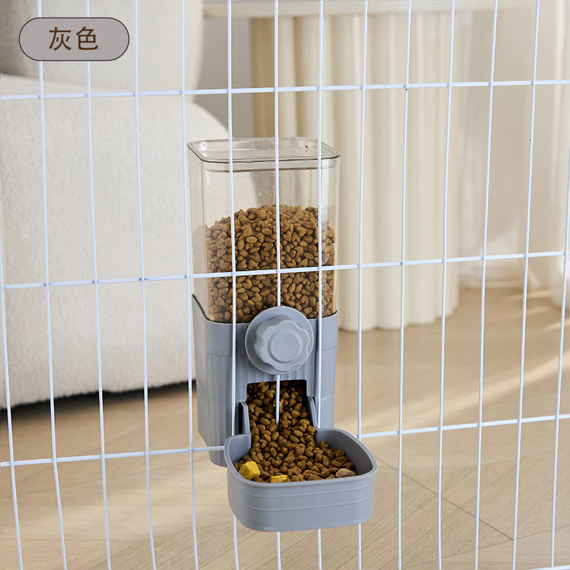 猫とウサギの水飲み場給餌機クロスボーダーホットセール犬吊り下げ自動ウォーターディスペンサー吊り下げケージ猫ボウル犬フードボウル|undefined