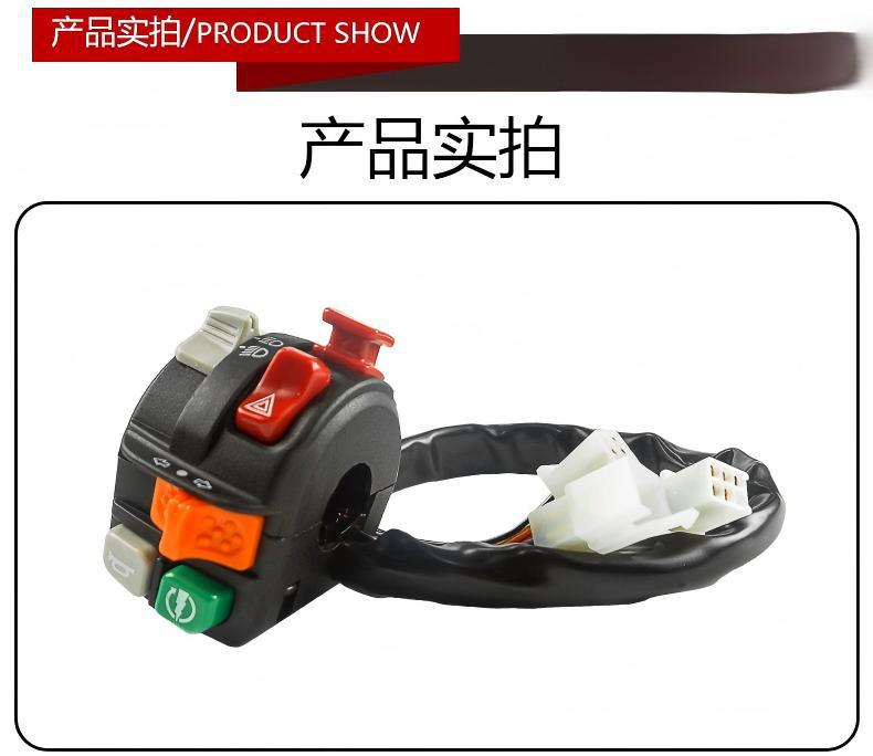 Southeast Asia Motorcycle Modified Handlebar Switch Multi-Function Combination Switch Kg-028 Function Switch