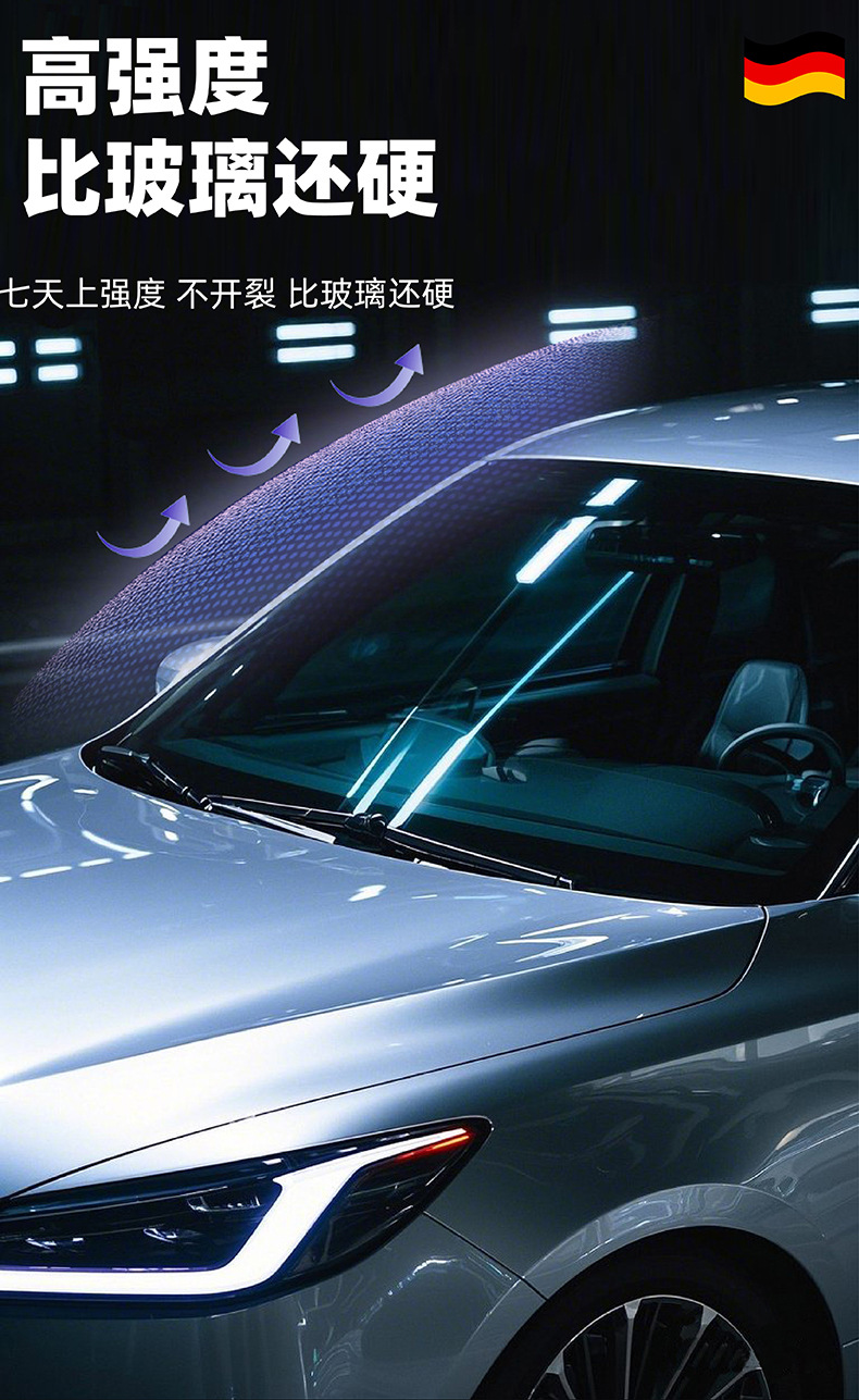 Suitable for Car Glass Crack Repair Liquid, Front Windshield Crack Repair Special Scratch Reducer, Crack-Free