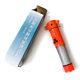 Car safety hammer car multi-function sound and light alarm fire flashlight six-in-one car window breaker escape hammer