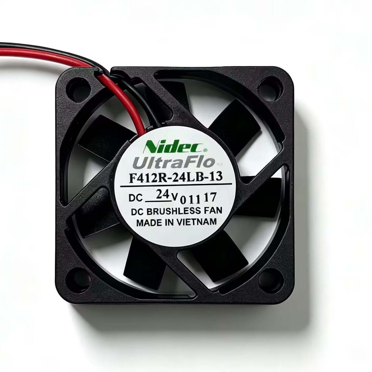 nidec F412R-24LB-13 4010 4CM 24V 0.11A变频器散热风扇