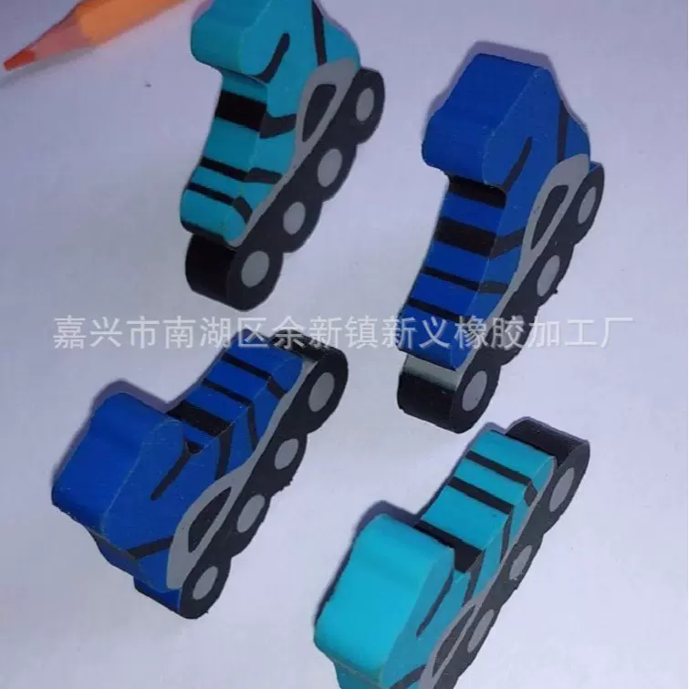 【创意橡皮擦】创意造型文具仿真轮滑鞋造型橡皮擦小学生学习用品