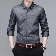 F 44523 Men's business striped shirt ��ʿ�������Ƴ���