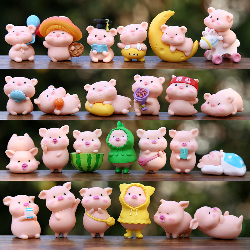 New Trendy Animal Pig Plush Toy Blind Bag Blind Box Creative New Year Company Event Points Gift New Trendy Animal Pig Plush Toy Blind Bag Blind Box Creative New Year Company Event Points Gift