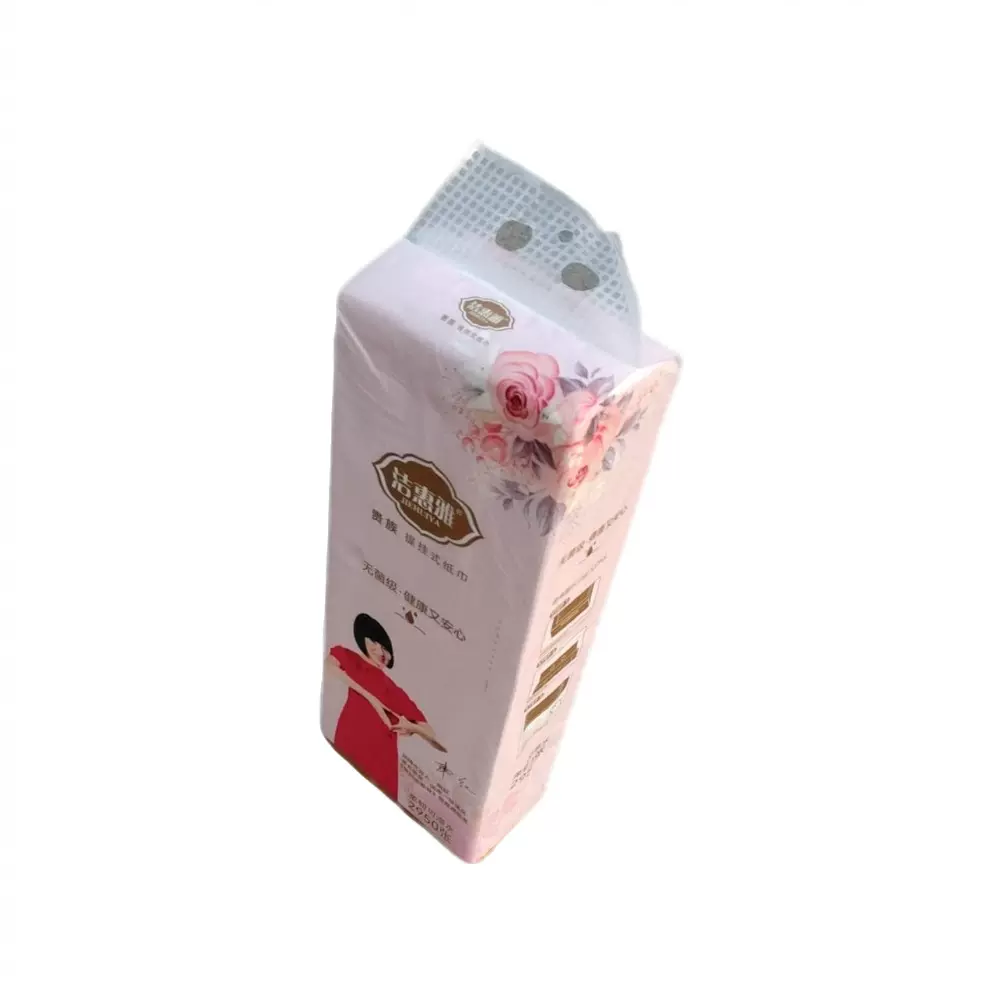洁惠雅贵族底部抽纸5层590抽挂壁抽取式卫生纸家用擦手纸挂墙手纸
