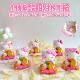 6 Lucky KT Cat Hand-made Cute Girl Heart Katie kitty Cat Doll Blind Box Ornament Girl Gift