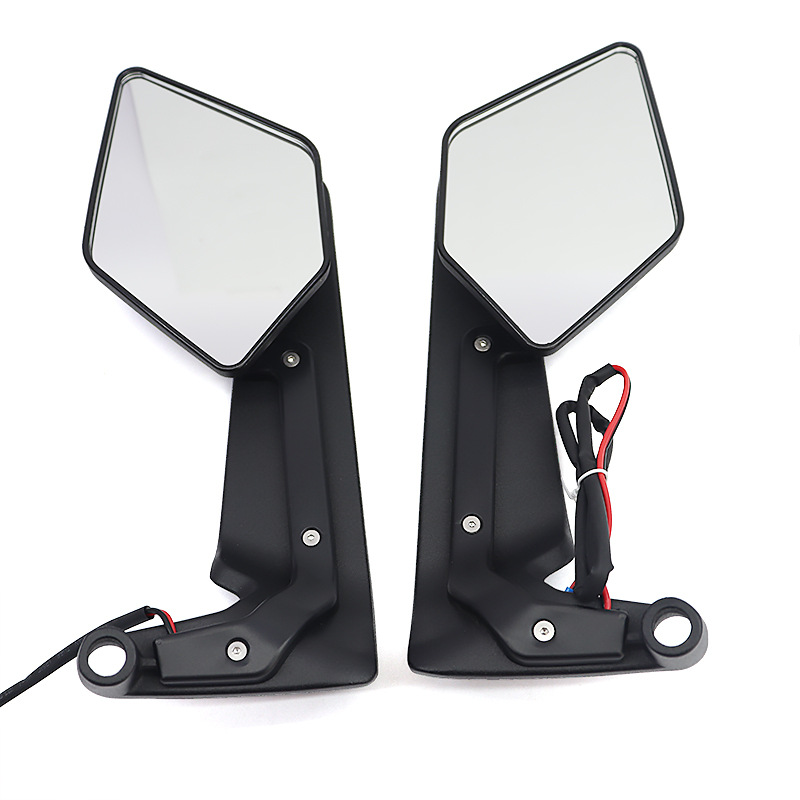Suitable for Ducati Streetfighter V4 696 796 795 797 Motorcycle Fixed Wing Rearview Mirror with Turn Signal Light