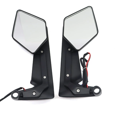 Fixed Wing Rearview Mirror with – Motorcycle rearview mirror