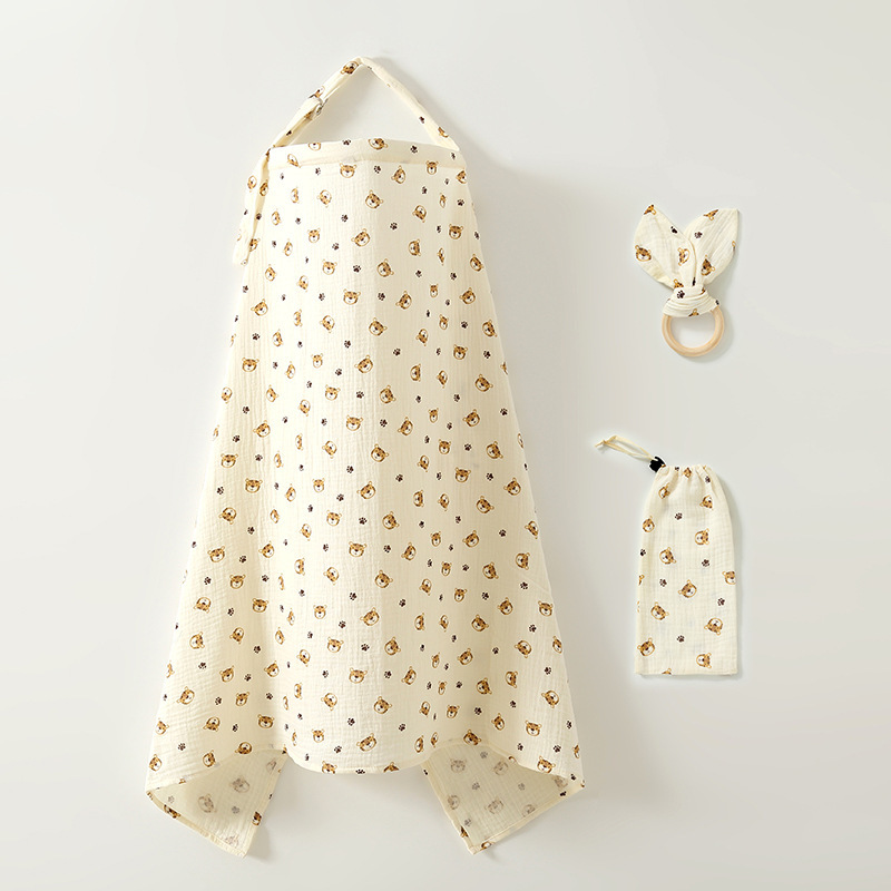授乳用タオル外出授乳の神器は、服の多機能カバーを隠します。|undefined