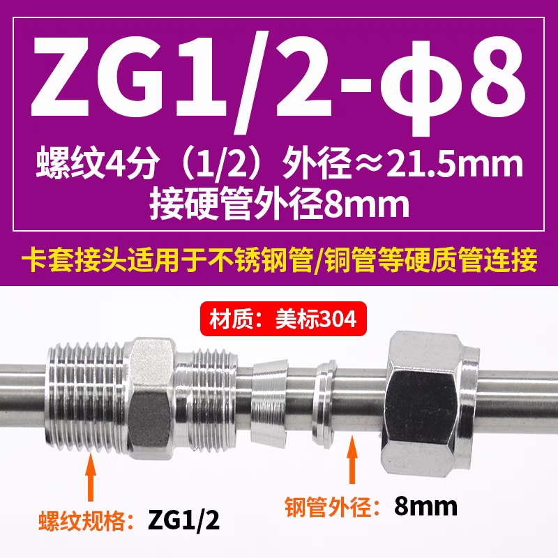 ZG1/2-φ8mm
