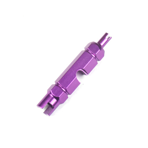 Bicycle American valve core tool tire tubular tire French valve extension rod removal and repair wrench