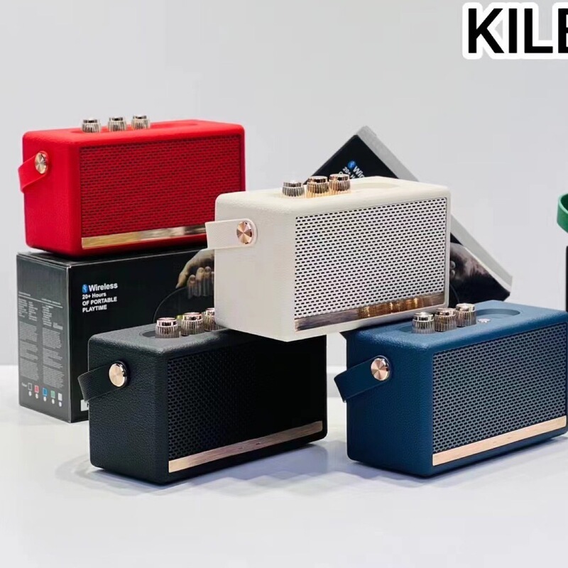 Cross-Border New W4 Audio Marshall Bluetooth Speaker Satchel Satchel Outdoor Small Wireless Audio Subwoofer