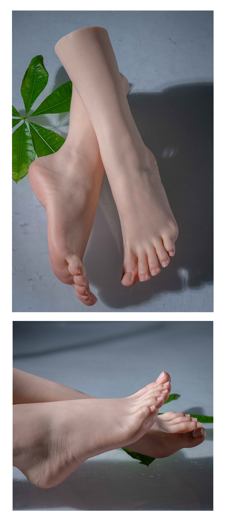 仿真足模真人倒模脚模腿模Z3820拍摄展示道具医学绘画假脚丝袜-阿里巴巴