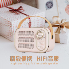 レトロbluetoothスピーカー無線カード携帯サブウーファーミニ屋外学生ブルートゥースオーディオ卸売り