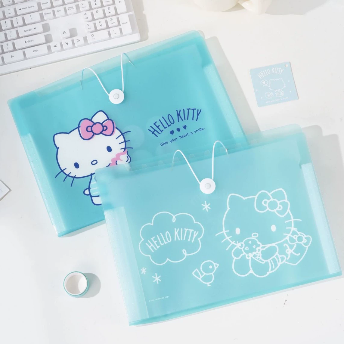 Joytop Hello kitty, мятный орган для документов, 8 ячеек