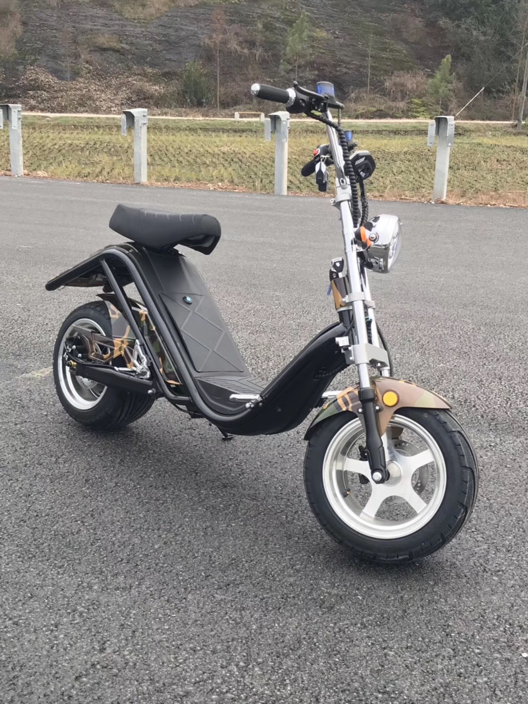 Eec Dot Adult Scooter Two-Wheeled Motorcycle Harley Electric Vehicle X14 Cross-Border Overseas Warehouse Direct Delivery