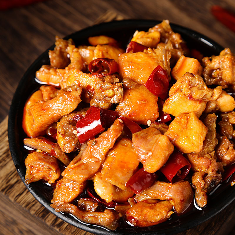 Cold-Dipped Rabbit Meat - Sichuan Zigong Specialty, Spicy Cold-Dipped Rabbit 200g, Direct Manufacturer Sales, Commercial Wholesale, One Piece Shipment