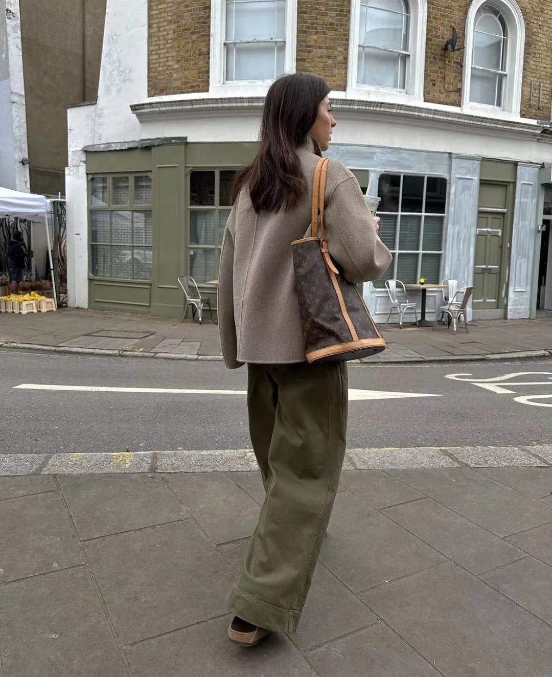 568g Weight Coat, Woolen Coat Outerwear Type Long Sleeve Sleeve Length Double Breasted Placket Type woolen Fabric Type Long Top Length Daily Occasion Standing Collar Neckline Loose Fit Type Solid Color Pattern Winter, Autumn Season Women's Gender Elegant, British Style Style Women's Elegant British Style Solid Color Double Breasted Coat Woolen Coat 2