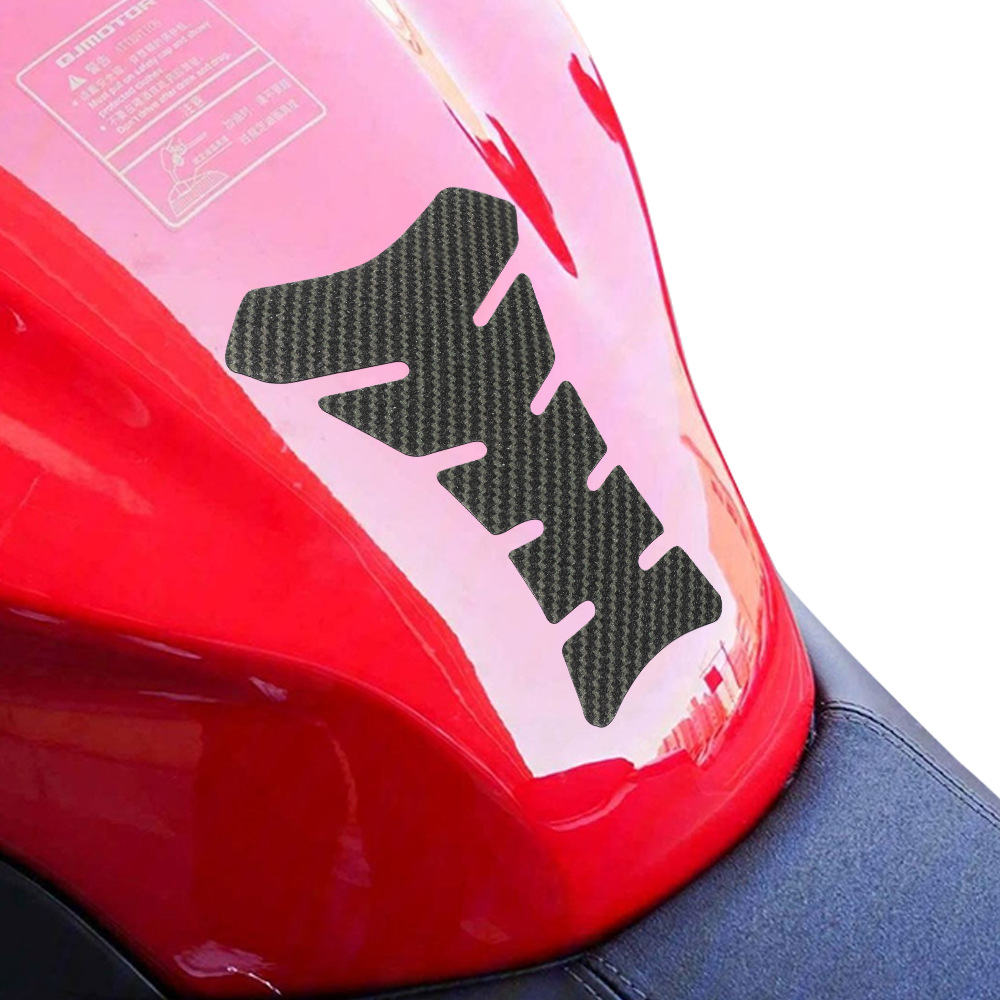 Modificación de motocicleta tridimensional 3D Parche de protección del tanque de combustible calcomanía de espina de pescado para Suzuki Qianjiang Yamaha KTM Kawasaki