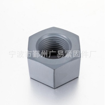 供应美标2H螺母 法兰螺母 防松螺帽  螺母 美标重型六角螺母