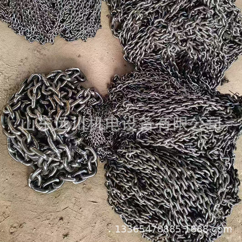 传动链条高强度g100起重链条厂家 g80出口起重链条矿用输送机链条