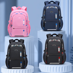 Schoolbags for primary school students, boys in grades 3-6-9, middle school students, lightweight, burden-reducing, large-capacity children's bags, wholesale printed logo