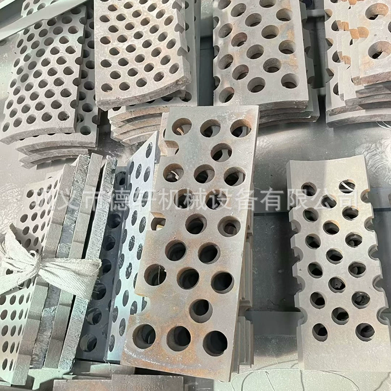 Молотковая дробилка с высоким содержанием марганцевой стали молотковая головка сита защитная пластина из высокохромового сплава износостойкая сетка вала молотка ротора сборка