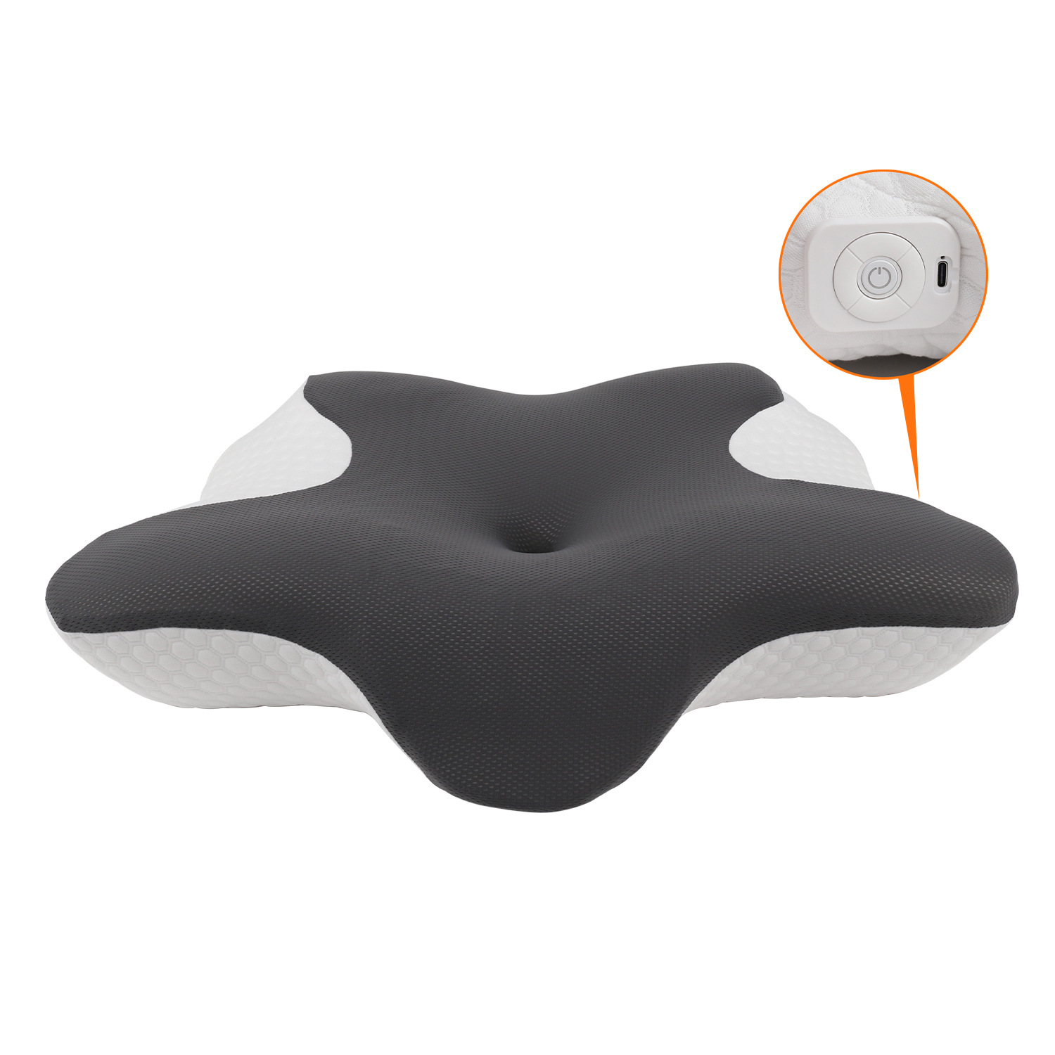 Transfronterizo nueva almohada de memoria de fiebre rebote lento almohada de protección de cuello almohada mariposa almohada cervical almohada mayorista
