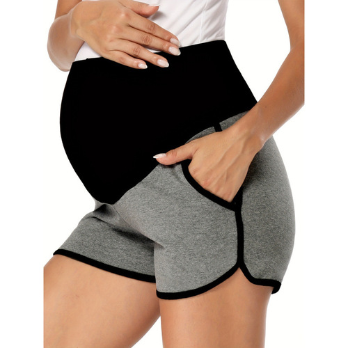 Essential Maternity Shorts - Comfortable Over Belly Bottoms
