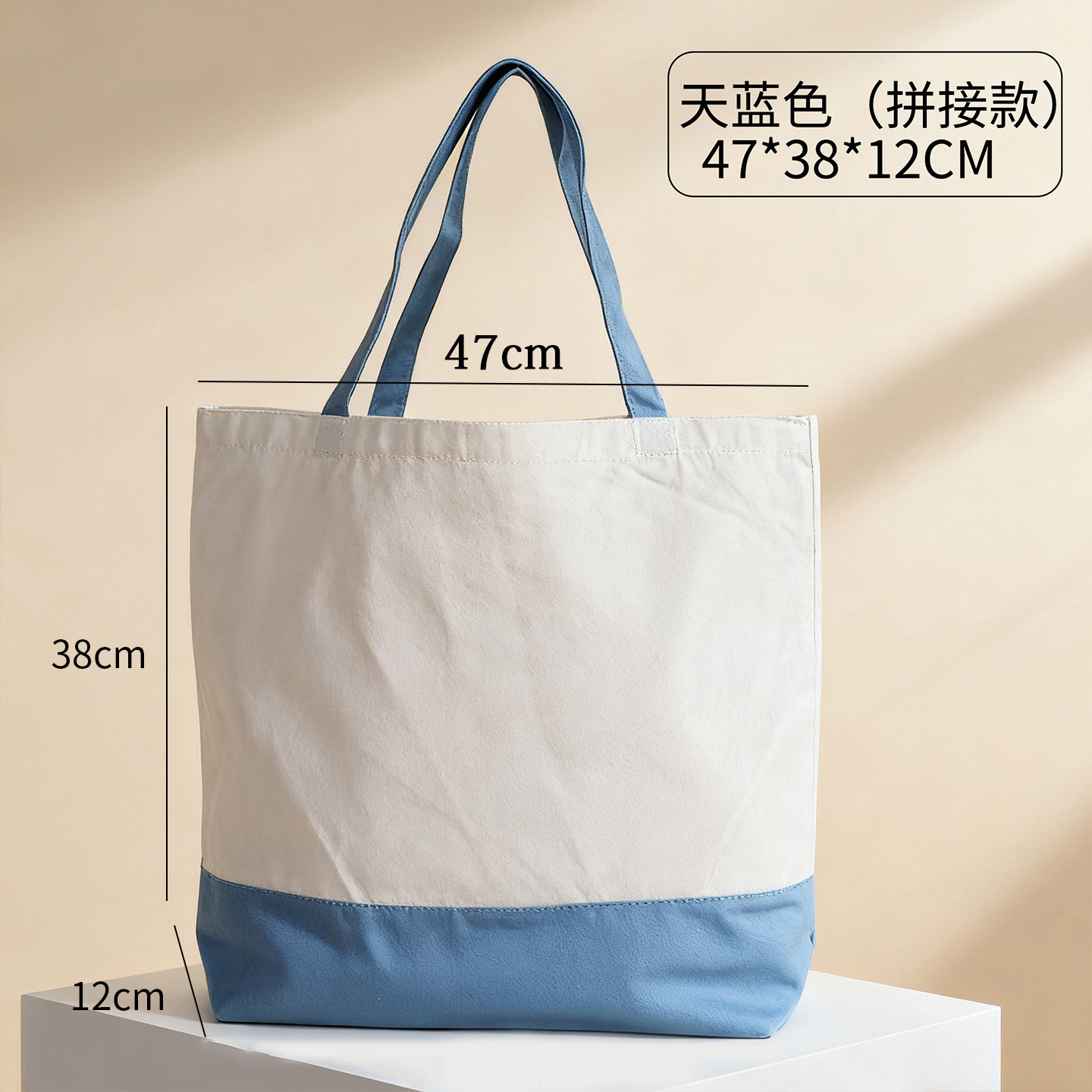Bolsa de lona publicidad personalizada bolsa de algodón bolsa de compras en Blanco Bolsa de lona de un solo hombro logotipo impreso personalizado