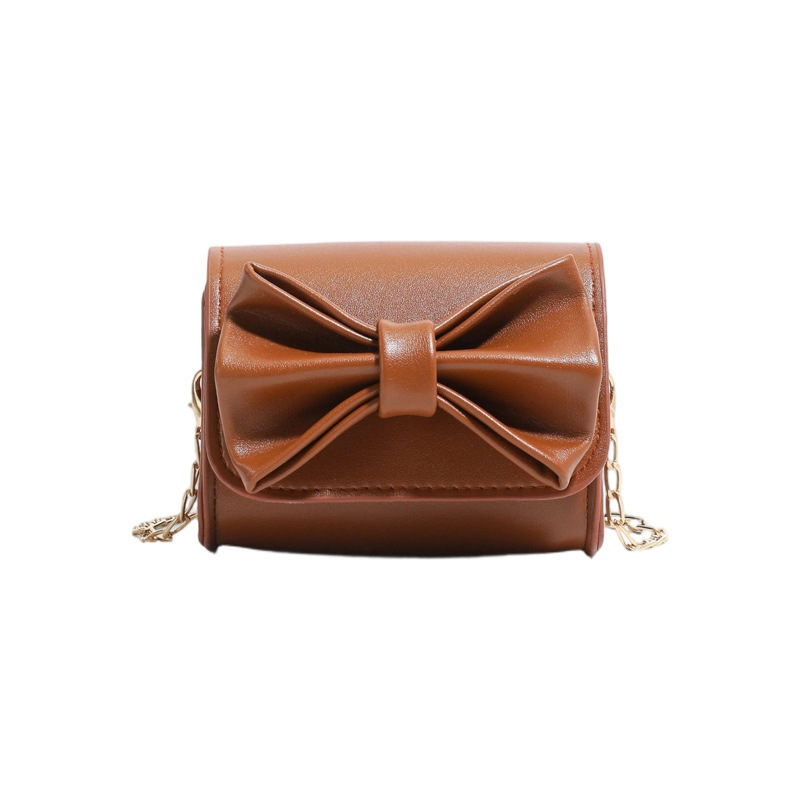 Bolsas de comercio exterior transfronterizo para niños bolsas de cadena mini compactas bolsas de arco encantadoras para niños y niñas bolsas cuadradas