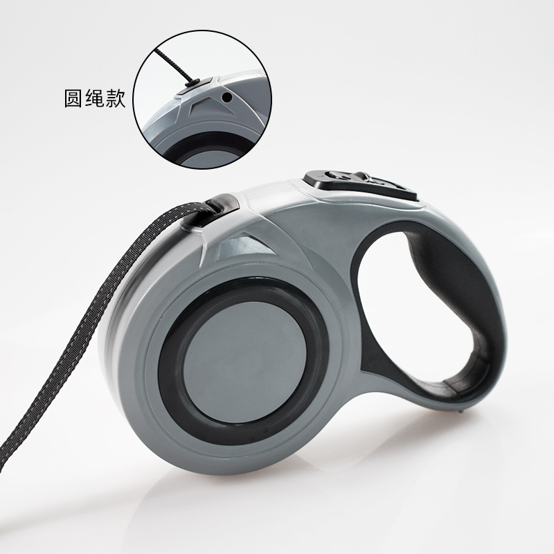 Amazon pet retráctil perro de tamaño medio reflectante caminando correa de tracción de perros recogiendo caja de conveniencia cuerda de tracción retráctil personalizada